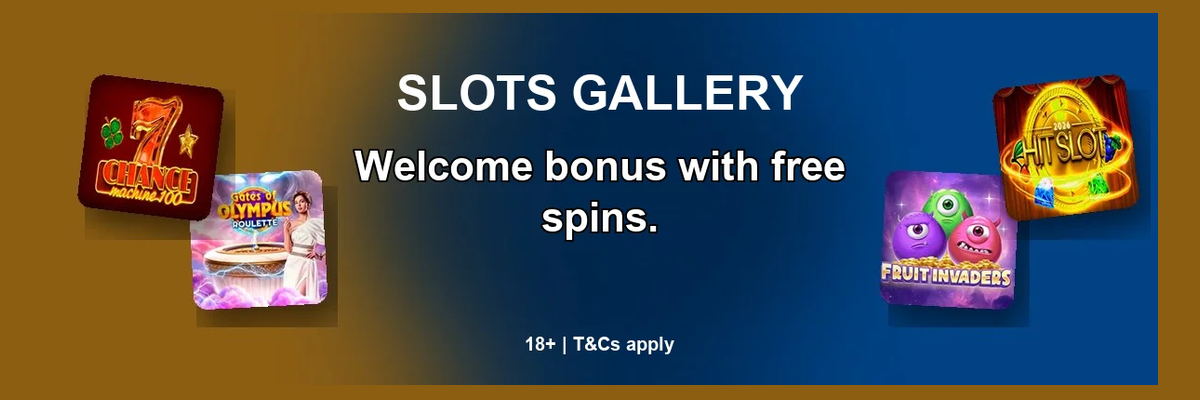 Slots Gallery welcome offer